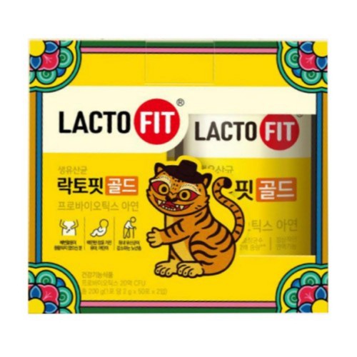 락토핏 골드 호작도 기획 (2G*50포*2입)