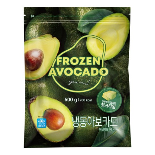 냉동 아보카도 (500G/봉)