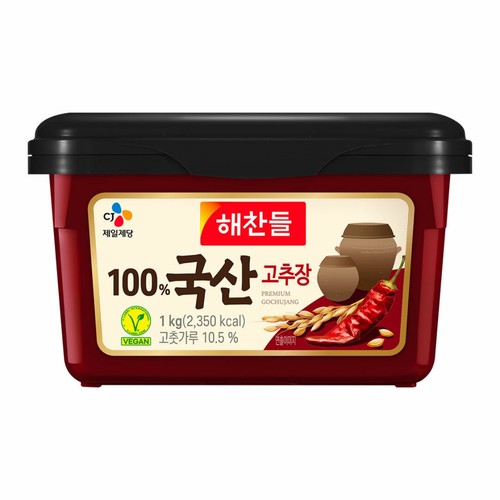 해찬들 100% 국산고추장 (1KG)