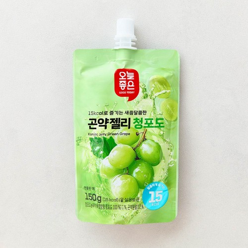오늘좋은 곤약젤리 청포도 (150G)