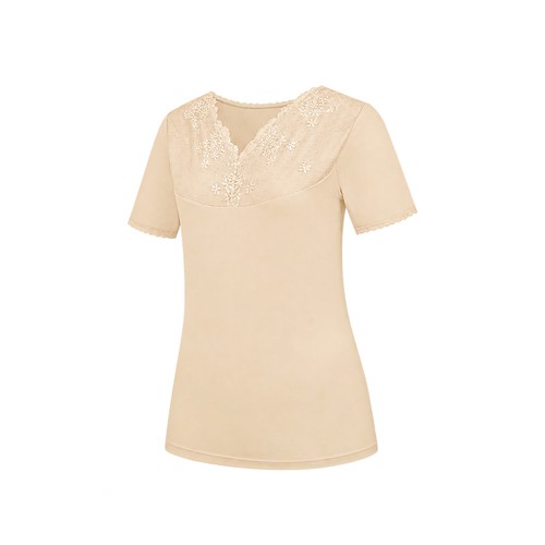 BROWN(L)/105 비너스아르보 부드러운기모반소매런닝 (L289)
