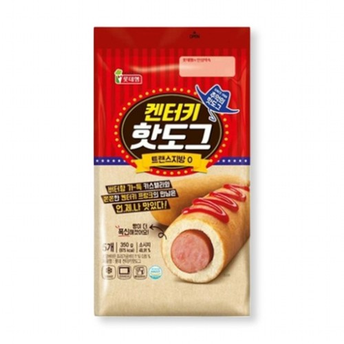 롯데 켄터키핫도그 (350G)