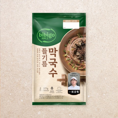 CJ 비비고 들기름막국수 2인 (377G)