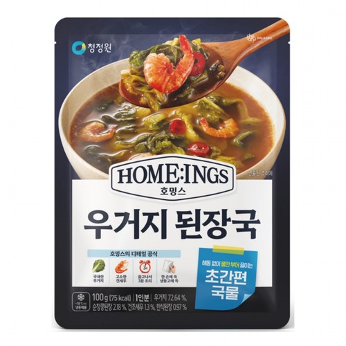 청정원 호밍스 우거지된장국 (100G)
