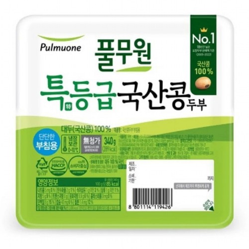풀무원 국산 부침두부 (340G)