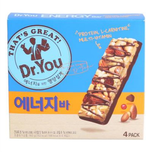 오리온 닥터유 에너지바 (40G*4입)