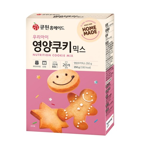 큐원 웰빙영양쿠키믹스 (250G)