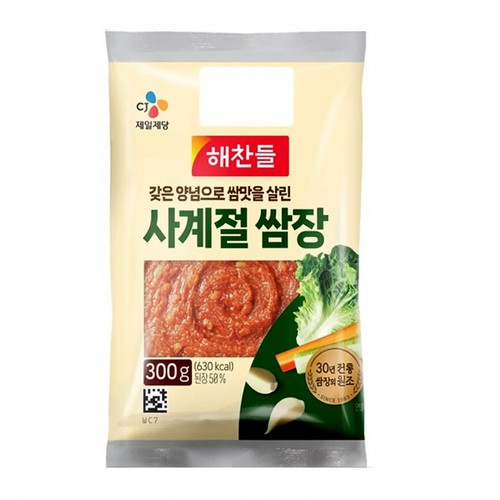해찬들 사계절쌈장(봉) (300G)