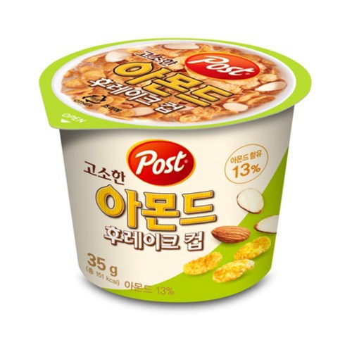 포스트 아몬드후레이크 컵시리얼 (35G)