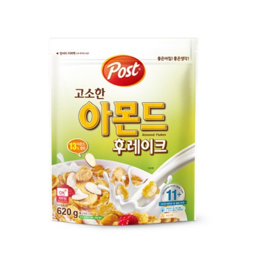 포스트 고소한아몬드후레이크 (620G)