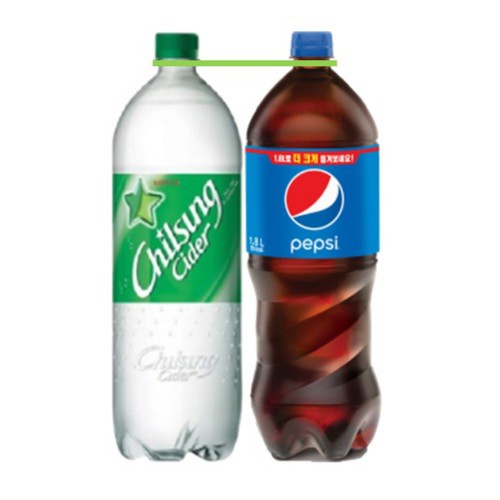 칠성사이다 펩시콜라 기획 (1.8L*2입)