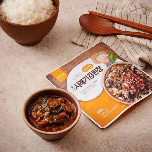 구수한 뚝딱시래기강된장 (80G)
