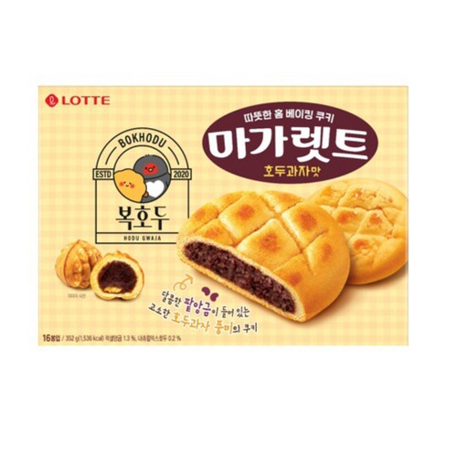 롯데 마가렛트 호두과자맛 (352G)