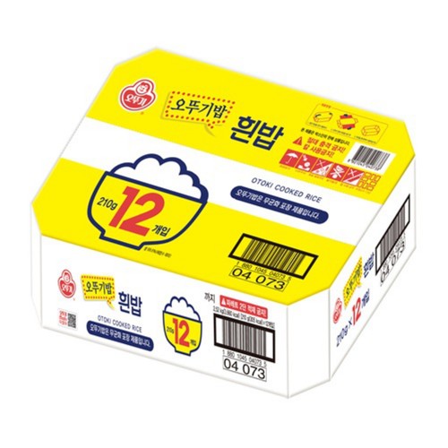 오뚜기 맛있는밥 12입 (210G*12입)