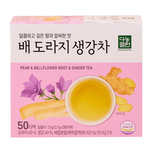다농원 배도라지생강차 (0.7G*50입)