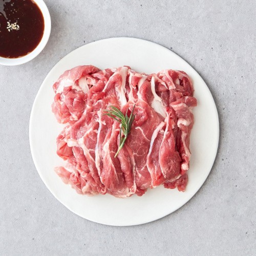K-흑돼지 앞다리 불고기용(국내산) (500G)