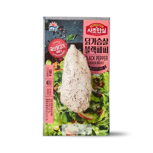사조대림 사조안심 닭가슴살 블랙페퍼 (100G)