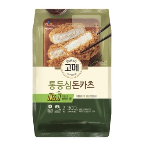 CJ 고메 통등심돈카츠 (300G)