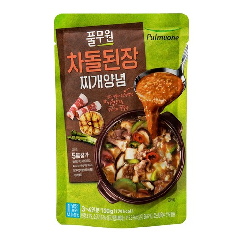 풀무원 차돌된장 찌개양념 (130G)