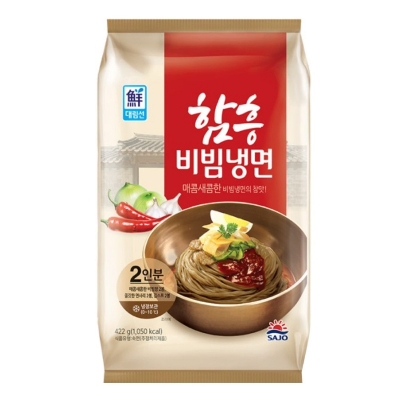 사조대림 함흥비빔냉면 2인 (422G)ㅣ롯데마트 제타 최상의 신선 식품과 다양한 간편식을 롯데마트 제타에서 만나보세요