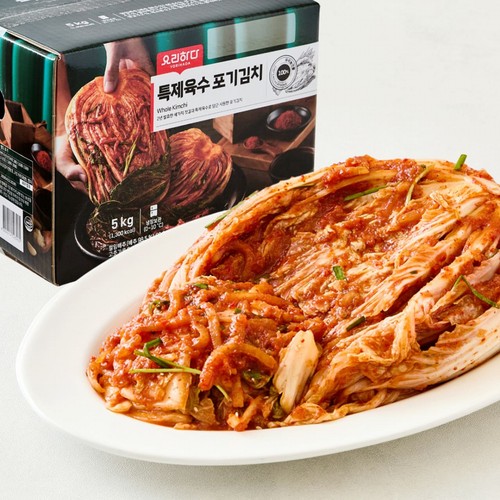 요리하다 특제육수 포기김치 (5KG)