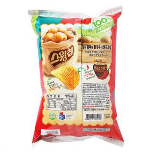 오리온 스윙칩 볶음고추장맛 (124G)
