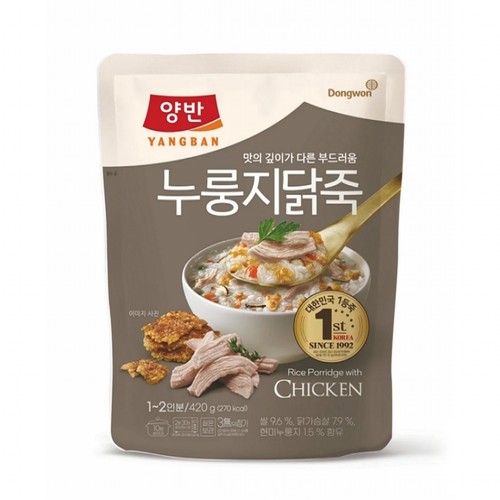 동원 양반 누룽지닭죽 (420G)