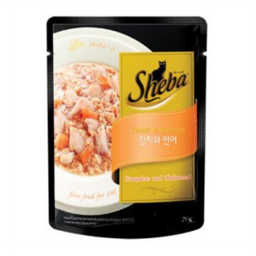  쉬바 파우치 (참치와 연어) (70G)