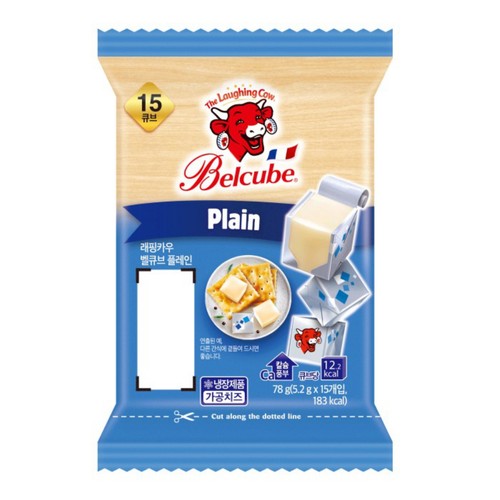 빙그레 벨큐브 플레인 (소) (78G)