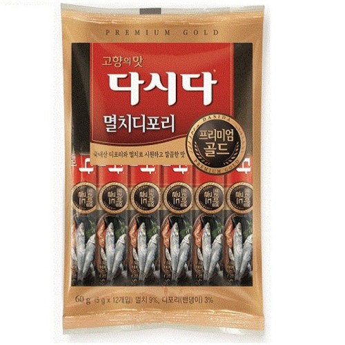 다시다 프리미엄골드 멸치디포리 (60G)
