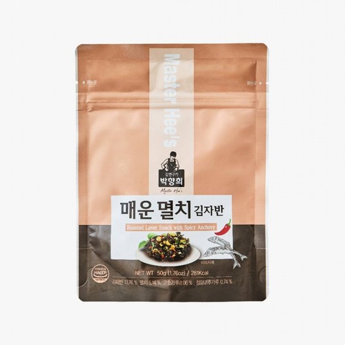 매운멸치 김자반 (50G)