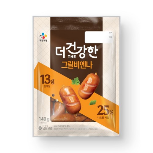 CJ 더건강한 그릴비엔나 (140G)