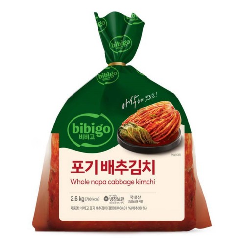 CJ 비비고 포기 배추김치 (2.6KG)