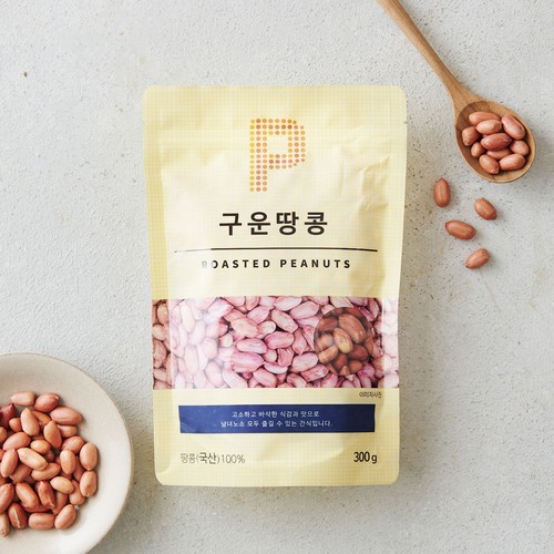 국산 구운 땅콩 (300G)