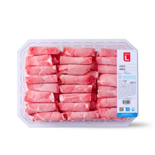 스페인산 돼지고기 대패 목심 (냉동) (1KG)
