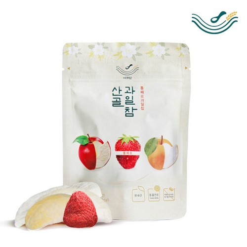 산골과일참 통째로과일칩 (10G)