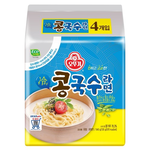 오뚜기 콩국수라면 (135G*4)