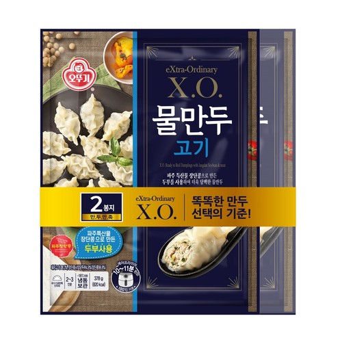 오뚜기 XO 물만두 (378G*2)