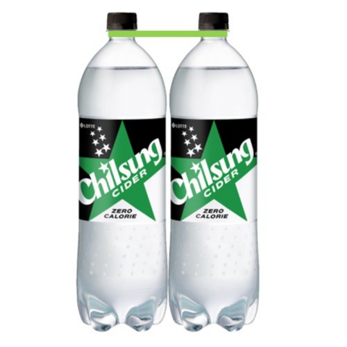 칠성사이다 제로 기획 (1.5L*2입)