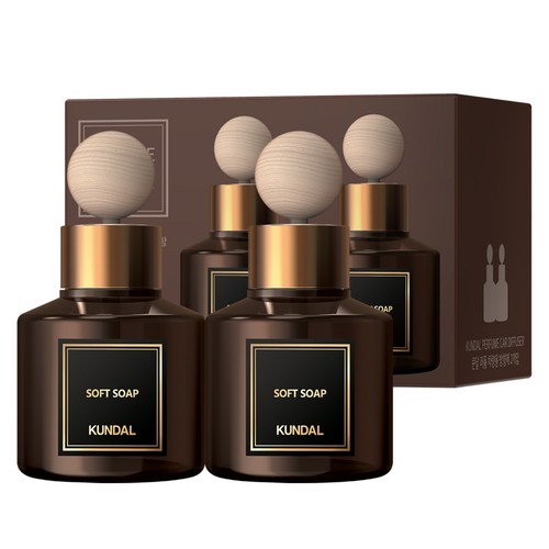 쿤달 디퓨저 방향제 (소프트솝) (75ML * 2입)