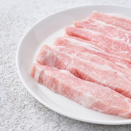 끝돼  캐나다산 돼지항정살 (냉장) (500G)