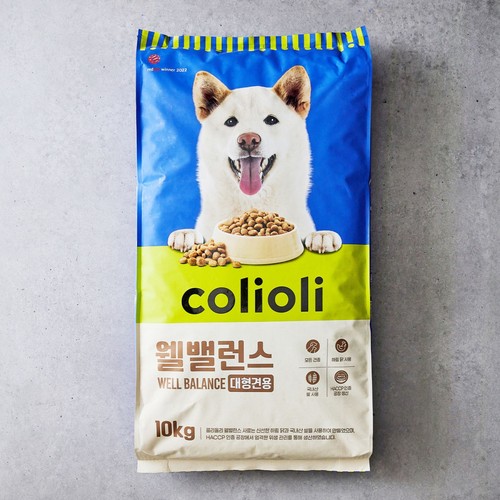 콜리올리 웰밸런스 사료 (대형견) (10KG)