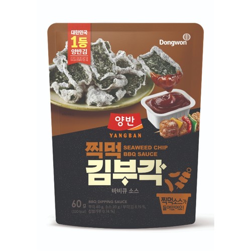 양반 찍먹김부각 바비큐소스 (60G)