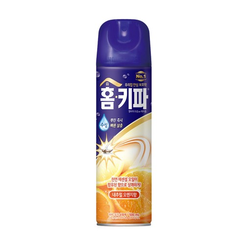 홈키파 에어졸 내추럴 오렌지향 (500ML)