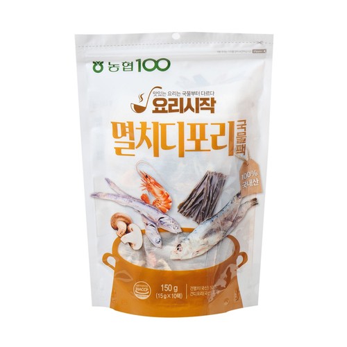 농협 멸치디포리 국물팩 (15G*10입)