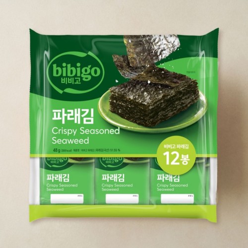 CJ 비비고 파래김 (4G*12봉)