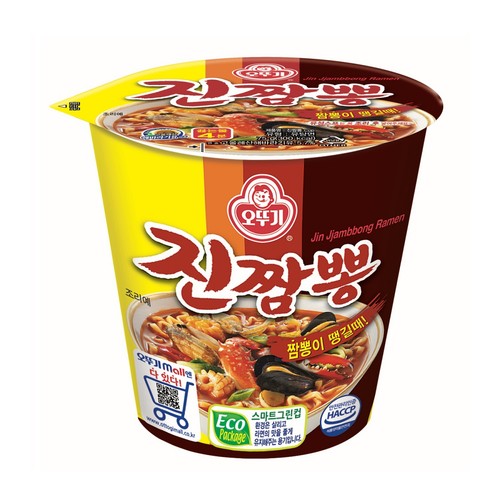오뚜기 진짬뽕 소컵 (75G)