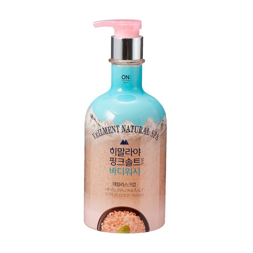 벨먼 수분광채 스파 바디워시(핑크솔트) (600G)
