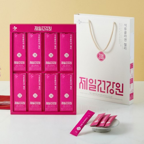 [명절선물세트] 씨제이 한뿌리 석류콜라겐젤리 (10G*40포)