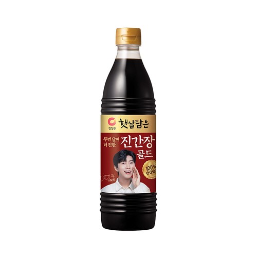 청정원 두번달여더진한진간장골드 (840ML)